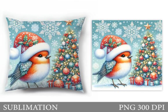 Christmas Bird Pillow Sublimation Review