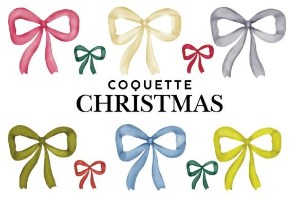 Christmas Coquette Clipart and Illustrations Review