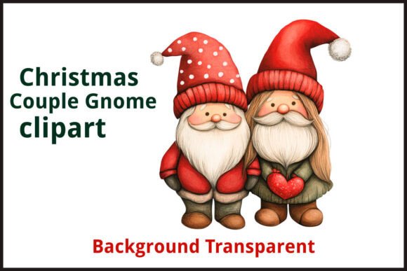 Christmas Couple Gnome Clipart 34 Review
