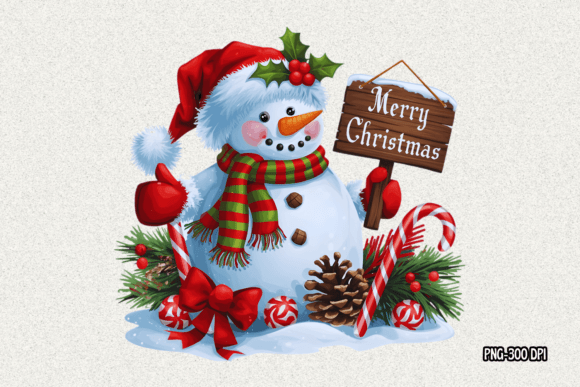 Christmas Cute Snowman Clipart, PNG Review for Illustrations