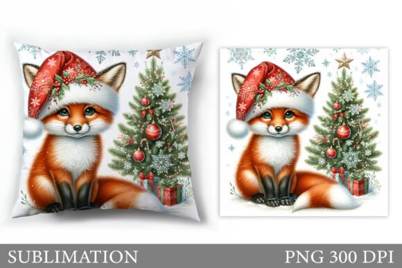 Christmas Fox Pillow Sublimation Review