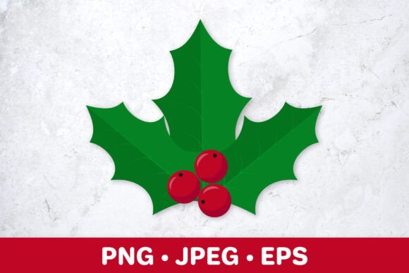 Christmas Holly Berry Sublimation Illustrations Review