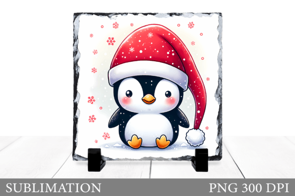 Christmas Penguin Slate Sublimation Review