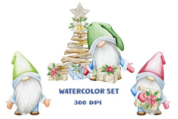 Gnome Christmas Set Clipart Sublimatio Review