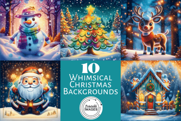 Whimsical Christmas Backgrounds Review